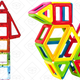 Magformers Magnetic Building Blocks Gold Box